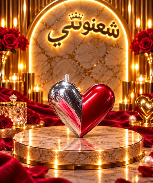 ولاعه قلب احمر ف سلفر